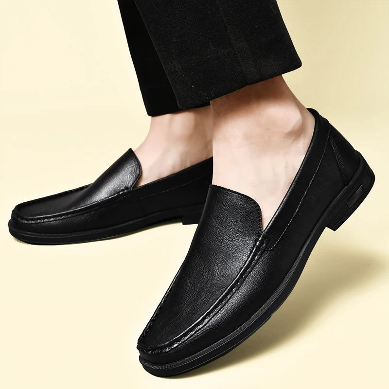 Enzo Moretti Genuine Leather Loafers