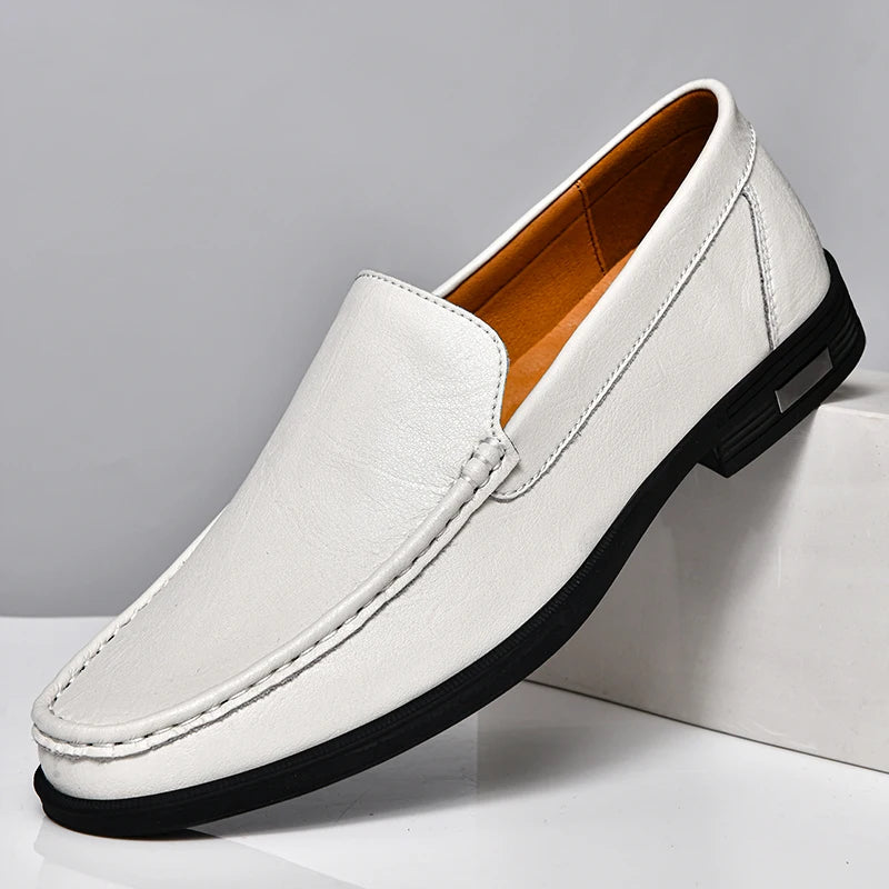 Enzo Moretti Genuine Leather Loafers