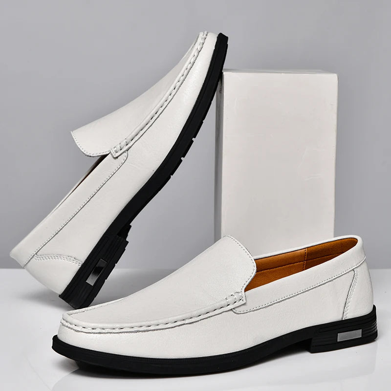 Enzo Moretti Genuine Leather Loafers