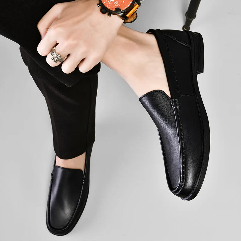 Enzo Moretti Genuine Leather Loafers