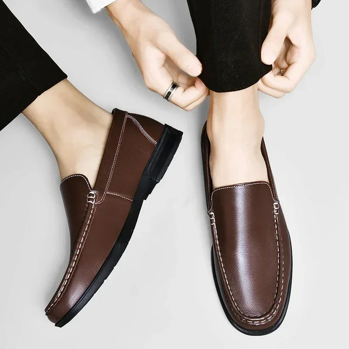 Enzo Moretti Genuine Leather Loafers