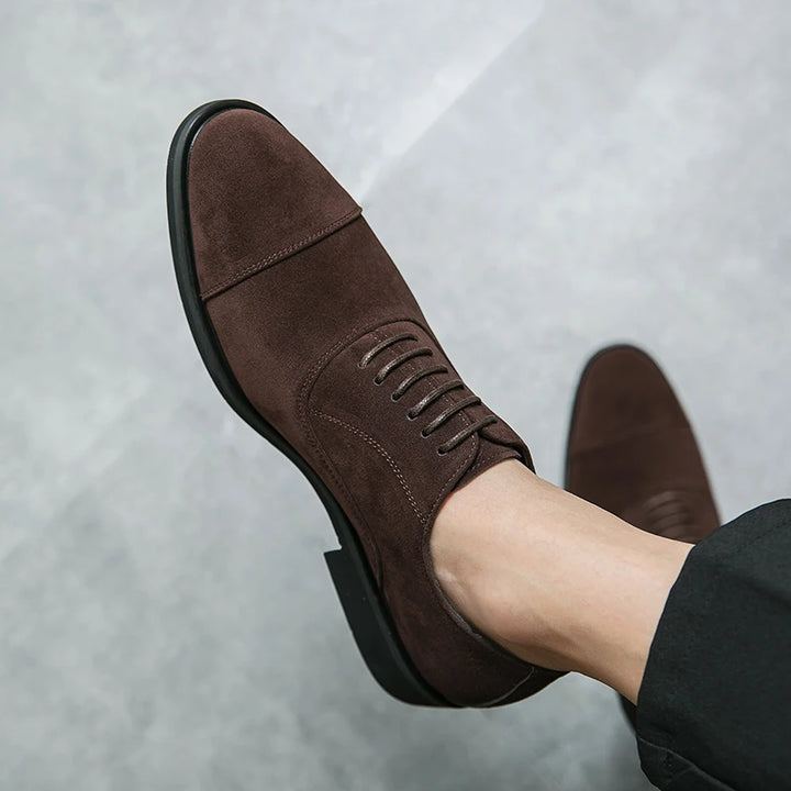 Manchester Suede Oxfords