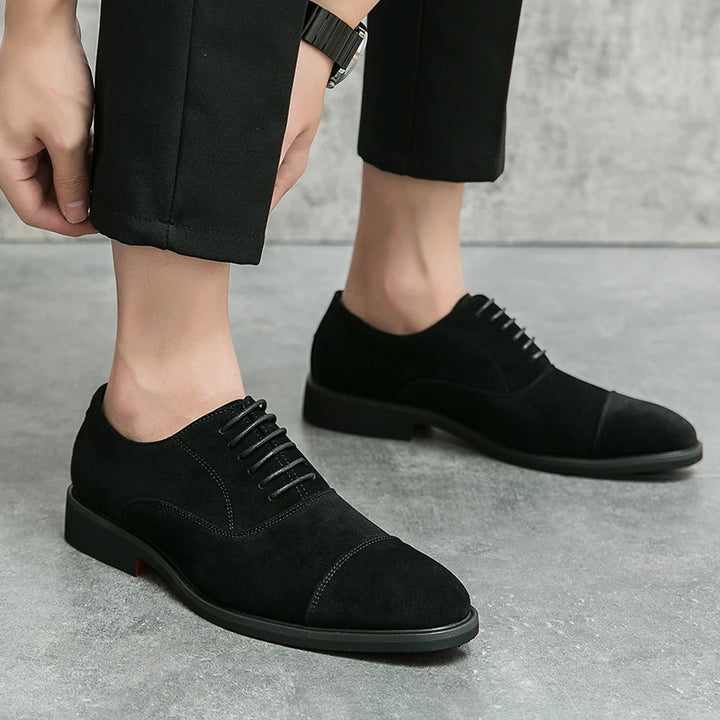 Manchester Suede Oxfords