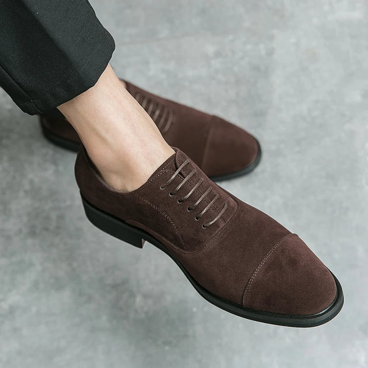 Manchester Suede Oxfords