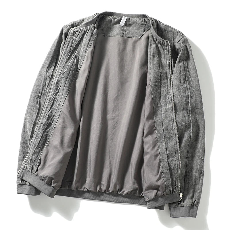 MOSS-RIDGE RETRO BOMBER JACKET