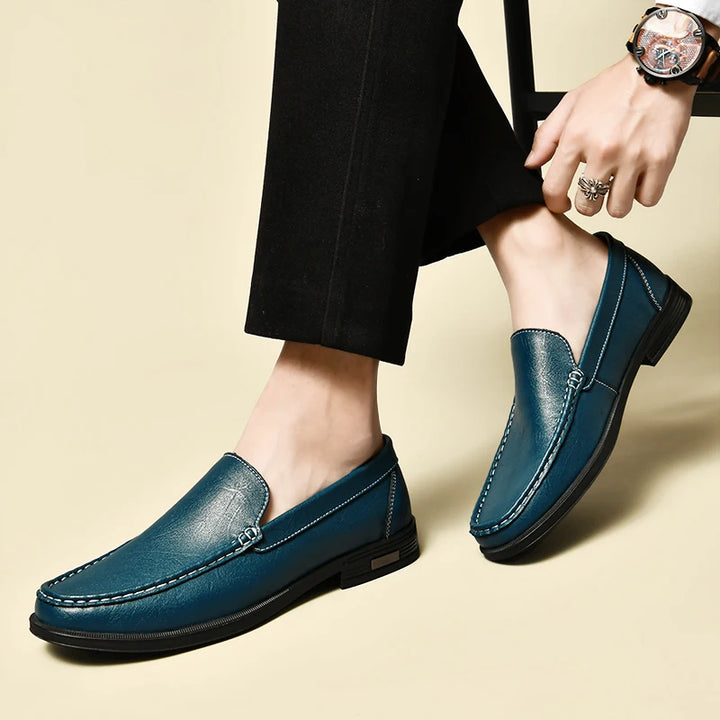 Enzo Moretti Genuine Leather Loafers