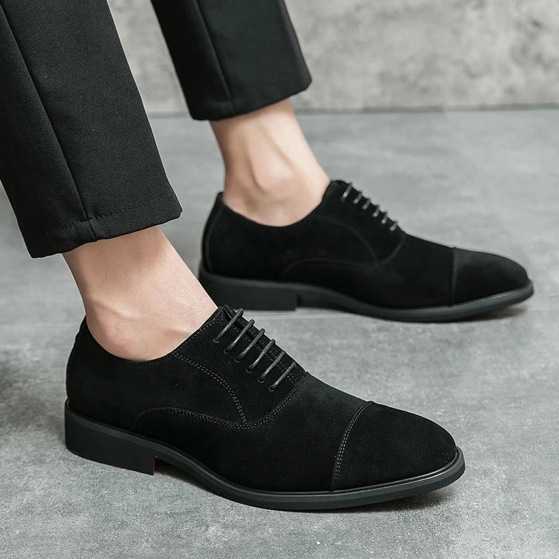 Manchester Suede Oxfords