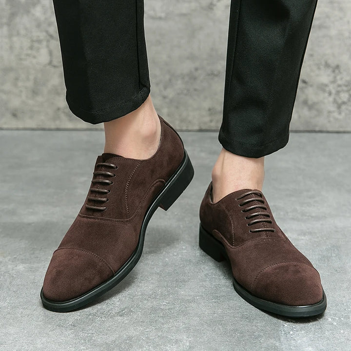 Manchester Suede Oxfords