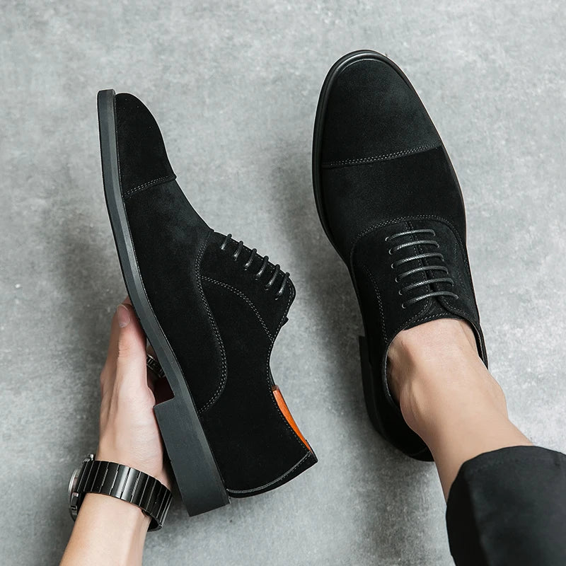 Manchester Suede Oxfords