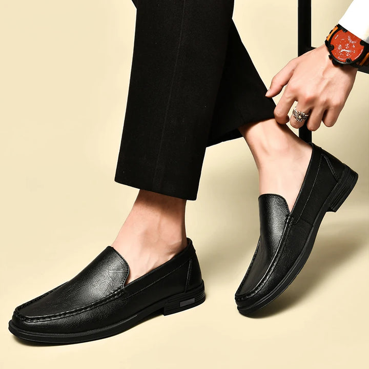 Enzo Moretti Genuine Leather Loafers