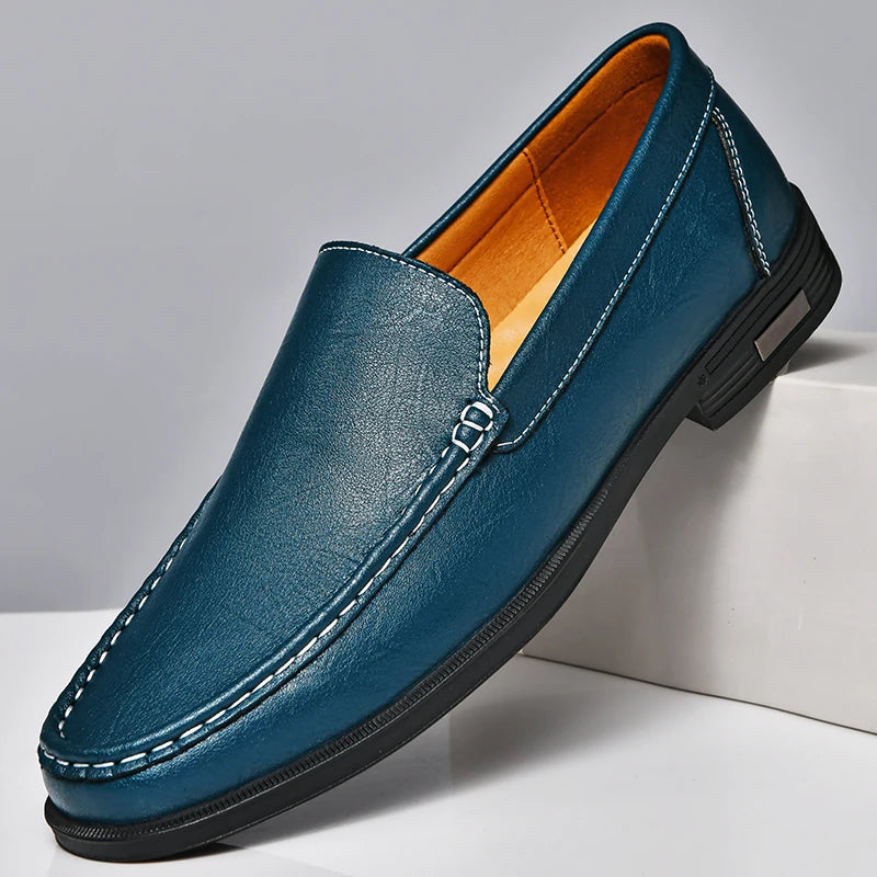 Enzo Moretti Genuine Leather Loafers