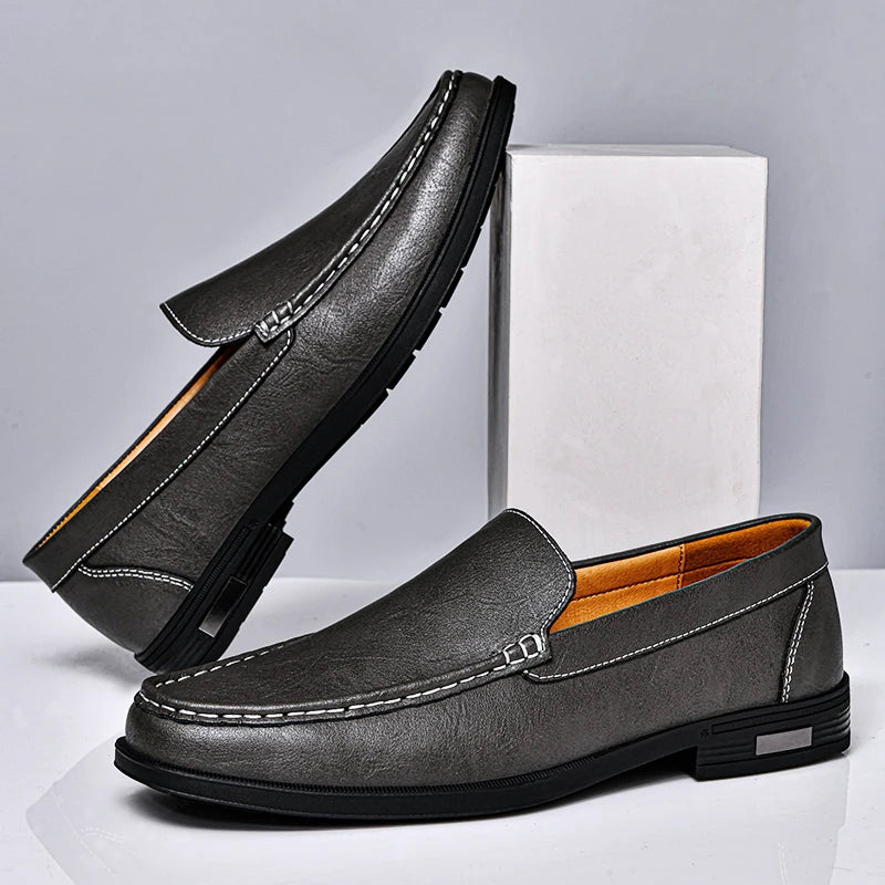 Enzo Moretti Genuine Leather Loafers